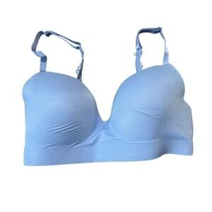 SOMA BRA - size 32 D, No Underwire, soft cup, light blue